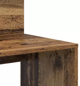 vidaXL Schreibtisch mit Stauraum Altholz-Optik 90x48x101,5cm (869528)