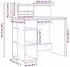 vidaXL Schreibtisch mit Stauraum Altholz-Optik 90x48x101,5cm (869528)