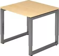 REGO 8 G - 80 x 80 h&ouml;henverstellbar Ahorn/Graphit