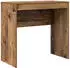 vidaXL Schreibtisch mit Schubladen und Regal, 2-tlg., Altholz (3337319)