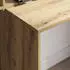 vidaXL Schreibtisch Artisan-Eiche 138,5x55x143cm Holzwerkstoff