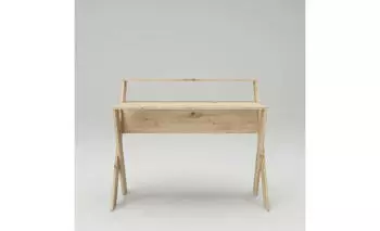 Mid.you Schreibtisch Wildeiche X-Form 115x95cm (115x95)