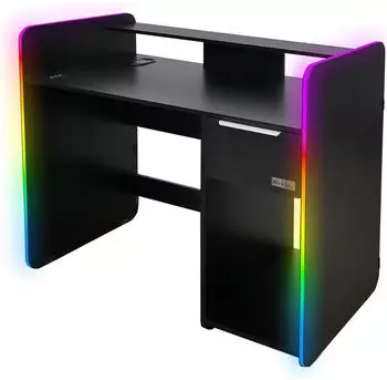 X Rocker Electra Gaming-Schreibtisch RGB-Beleuchtung & Wireless Charging (2023269)
