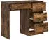 vidaXL Schreibtisch Holzwerkstoff Geräucherte Eiche 90x37,5x75cm (869494)