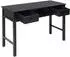 vidaXL Schreibtisch Holz Schwarz 110×45×76cm (284158)