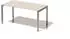 Bisley Cito Schreibtisch höhenverstellbar 160x80cm grauweiß (DUH1608GW355)