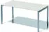 Bisley Cito Schreibtisch höhenverstellbar 160x80cm grauweiß (DUH1608GW355)