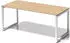 Bisley Cito Schreibtisch 180x80cm Ahorn/Verkehrsweiß (DUF1808MP396)