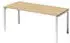 Bisley Cito Schreibtisch 180x80cm Ahorn/Verkehrsweiß (DUF1808MP396)