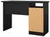 INOSIGN FunctionPlus Schreibtisch 4 Schubladen, 1 Ablage, 110cm, Esche Schwarz