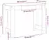 vidaXL Schreibtisch Altholz-Optik 100x45x75cm Holzwerkstoff (860434)