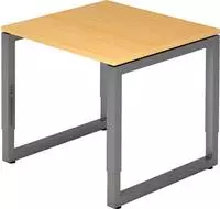 REGO 8 G - 80 x 80 h&ouml;henverstellbar Buche/Graphit