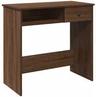 vidaXL Schreibtisch Braun Eichen-Optik 80x40x75 cm Holzwerkstoff