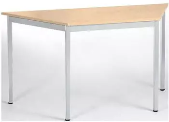 SODEMATUB Universaltischprogramm Trapez Ahorn/Alu 140x74x60,6cm (147TEA)