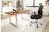 Finebuy Schreibtisch Baumkante Akazienholz Metall 140x80x76cm (FB68339)