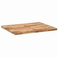 vidaXL Schreibtischplatte &Ouml;lbeschichtung 100x80x4 cm Massivholz Akazie