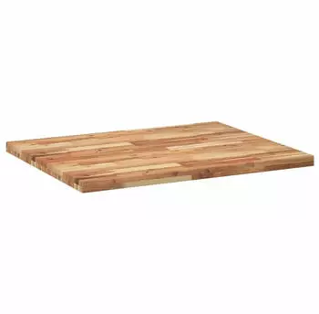 vidaXL Schreibtischplatte &Ouml;lbeschichtung Akazien-Massivholz 100x80x4cm (3279774)
