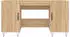 vidaXL Schreibtisch Sonoma-Eiche 140x50x75cm Holzwerkstoff