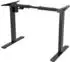 SpeaKa Professional Sitz-/Steh-Schreibtischgestell elektrisch höhenverstellbar 71–121cm, 104x60cm, schwarz (SP-10108192)