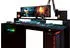 Parisot Gaming-Set Schreibtisch & Regale mit LED-Beleuchtung, schwarz (88366209-0)