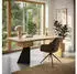 Finebuy Schreibtisch Akazien-Massivholz 180x90cm mit Schublade, Industrial (FB113718)