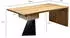 Finebuy Schreibtisch Akazien-Massivholz 180x90cm mit Schublade, Industrial (FB113718)