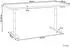 Beliani Destinas Schreibtisch elektrisch höhenverstellbar 180x80cm Melamin mit USB