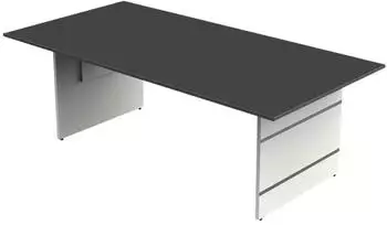 Kerkmann Stage One Form 4 Schreibtisch Wangengestell 200x100cm Anthrazit (11416813)