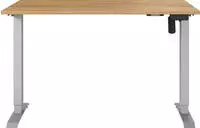 GERMANIA Schreibtisch "Boras" Breite 120/140/160 cm, Metallgestell in vers....