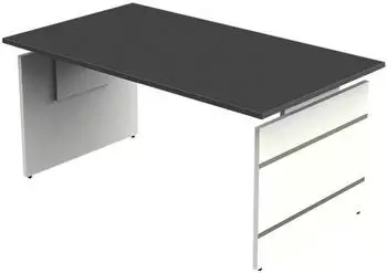 Kerkmann Stage One Form 4 Schreibtisch Rechteck 160x80cm Anthrazit (114426.1)