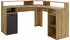 byLIVING Fox Eck-Schreibtisch Artisan Eiche / Anthrazit, 139x139cm (62663166-0)