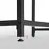 Vasagle Schreibtisch 80x50x75cm, Greige-Schwarz (LWD038B02)
