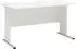 Möbelpartner Smileline IV Schreibtisch 140cm, Weiß (143575)