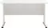 Möbelpartner Smileline IV Schreibtisch 140cm, Weiß (143575)