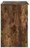 vidaXL Schreibtisch mit Stauraum Räuchereiche 90x49,5x75cm Holzwerkstoff (869270)