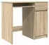 vidaXL Schreibtisch Sonoma-Eiche 86x49x76cm Holzwerkstoff (861825)