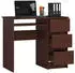 Akord Furniture Factory A6 Schreibtisch 3 Schubladen Wenge 90x50x77cm (A6)