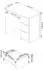Akord Furniture Factory A6 Schreibtisch 3 Schubladen Wenge 90x50x77cm (A6)
