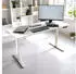 Arebos Elektrisch höhenverstellbarer Schreibtisch 140x60cm, Memory-Funktion, Weiß (AR-HE-HST140W)