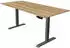 Kerkmann Move 1 Sitz-/Stehtisch elektrisch höhenverstellbar 180x80cm, 74-123cm Eiche/Anthrazit (10182155)