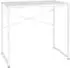 HJH Office Easy Up H I Schreibtisch Holz Weiß 78x46cm (830071)