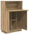 vidaXL Schreibtisch Artisan-Eiche Holzwerkstoff 71.5x31.5x106.5cm