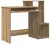 vidaXL Schreibtisch Artisan-Eiche 106x41x88.5cm Holzwerkstoff (869473)
