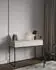 Selsey Bemmi Schreibtisch 2 Schubladen, Metallrahmen, 120x50x80cm, Taupe/Schwarz (DE5902622587233)