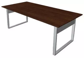 Kerkmann StageOne Form 5 XL Schreibtisch 200x100cm Wenge (4077)
