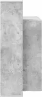 vidaXL Schreibtisch Beton Grau 100 x 40 x 90 cm Holzwerkstoff