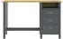 vidaXL Hill Schreibtisch 3 Schubladen Kiefernholz Grau 120x50x74cm (288997)