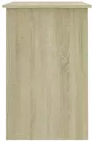 vidaXL Schreibtisch Sonoma-Eiche 100x50x76 cm Holzwerkstoff