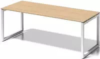 Cito Schreibtisch, 740 mm h&ouml;henfixes O-Gestell, H 19 x B 2000 x T 800 mm, Dekor