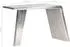 vidaXL Schreibtisch Flugzeugflügel-Optik Metall Silbern 112x50x76cm (284414)